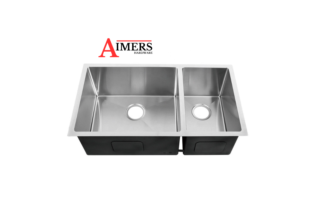 Kitchen Sink double bowl 304 Stainless Steel 1.0mm Thickness