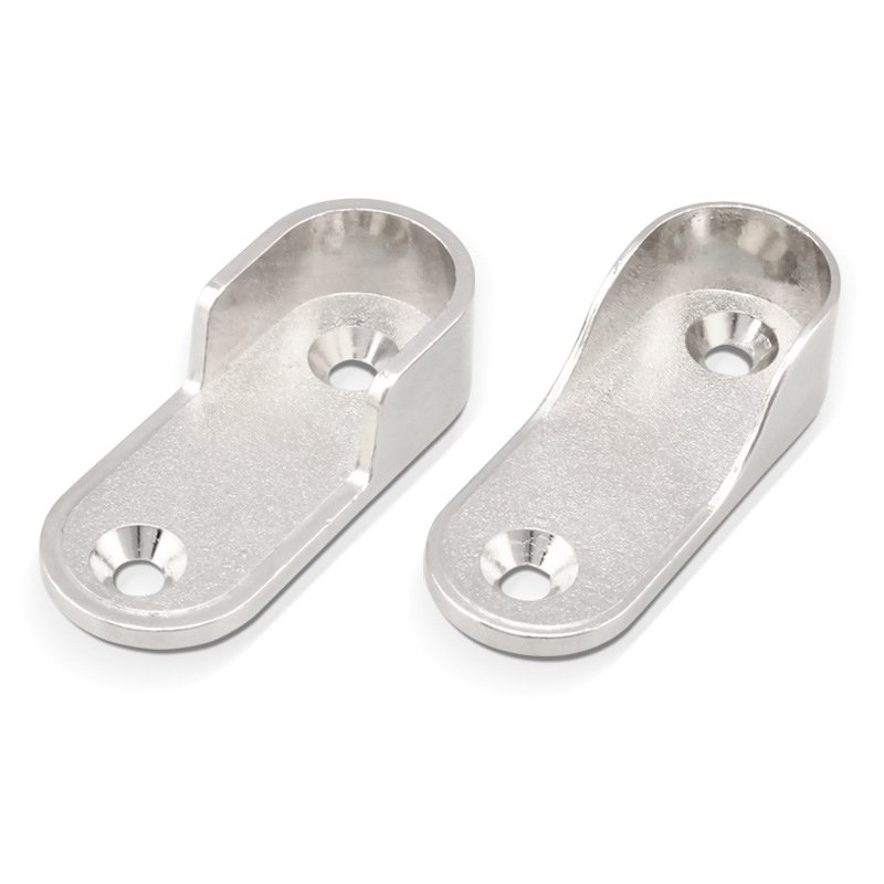 Oval Rail Tube End Support